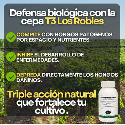 TRICHODERMA SUSPENSIÓN | Fungicida para la agricultura orgánica