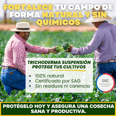 TRICHODERMA SUSPENSIÓN | Fungicida para la agricultura orgánica